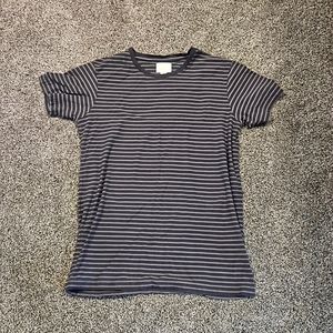 Gray Striped T-Shirt